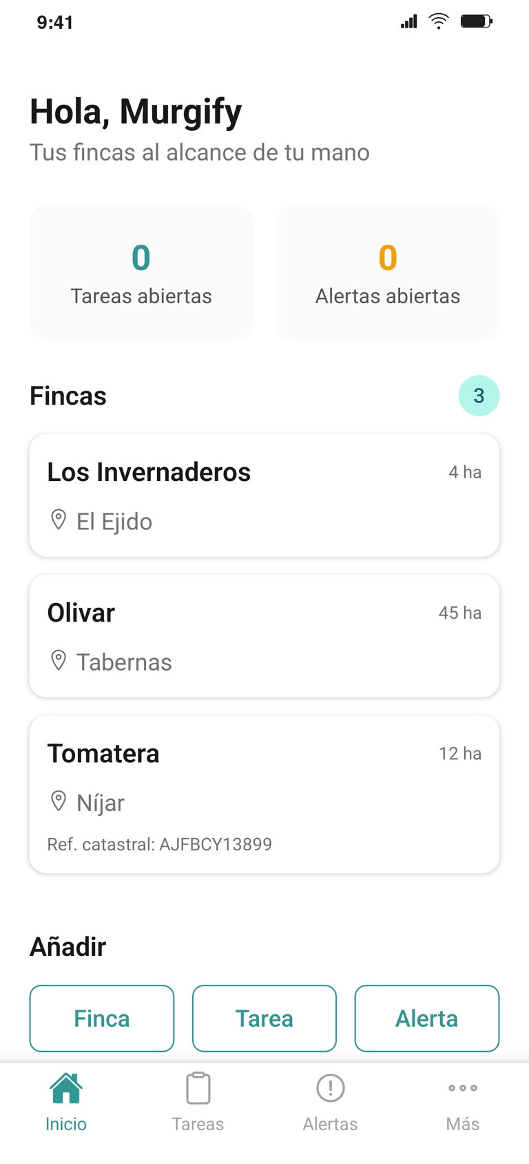 Gestiona tu finca desde cualquier lugar